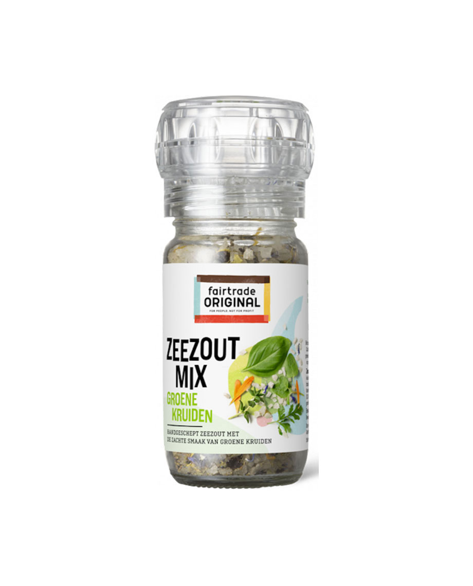  Molen  Zeezout mix  Groene Kruiden Fairtrade Original 